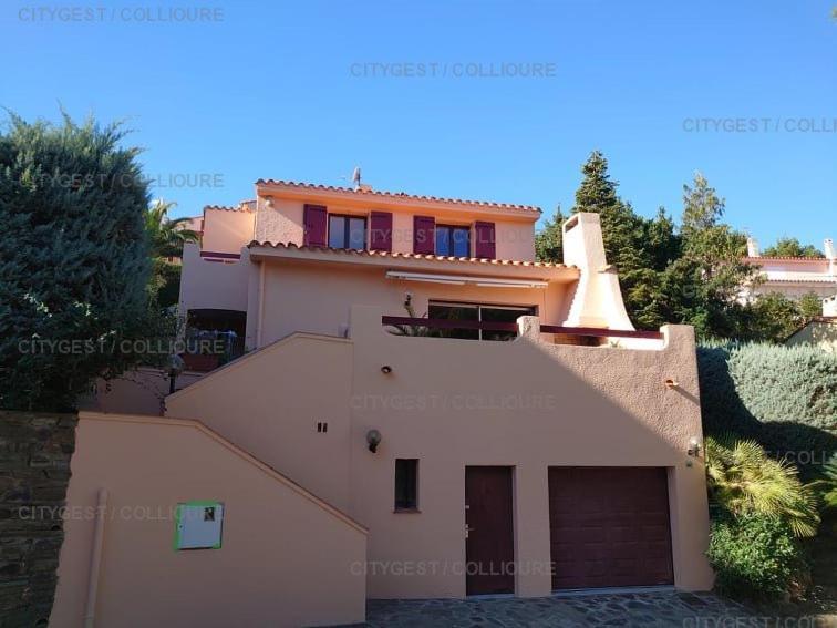 6Amb38 Villa Avec Terrasse Dans Residence Avec Piscine Commune 콜리우르 외부 사진