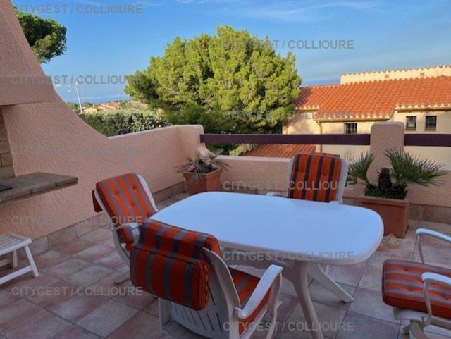 6Amb38 Villa Avec Terrasse Dans Residence Avec Piscine Commune 콜리우르 외부 사진