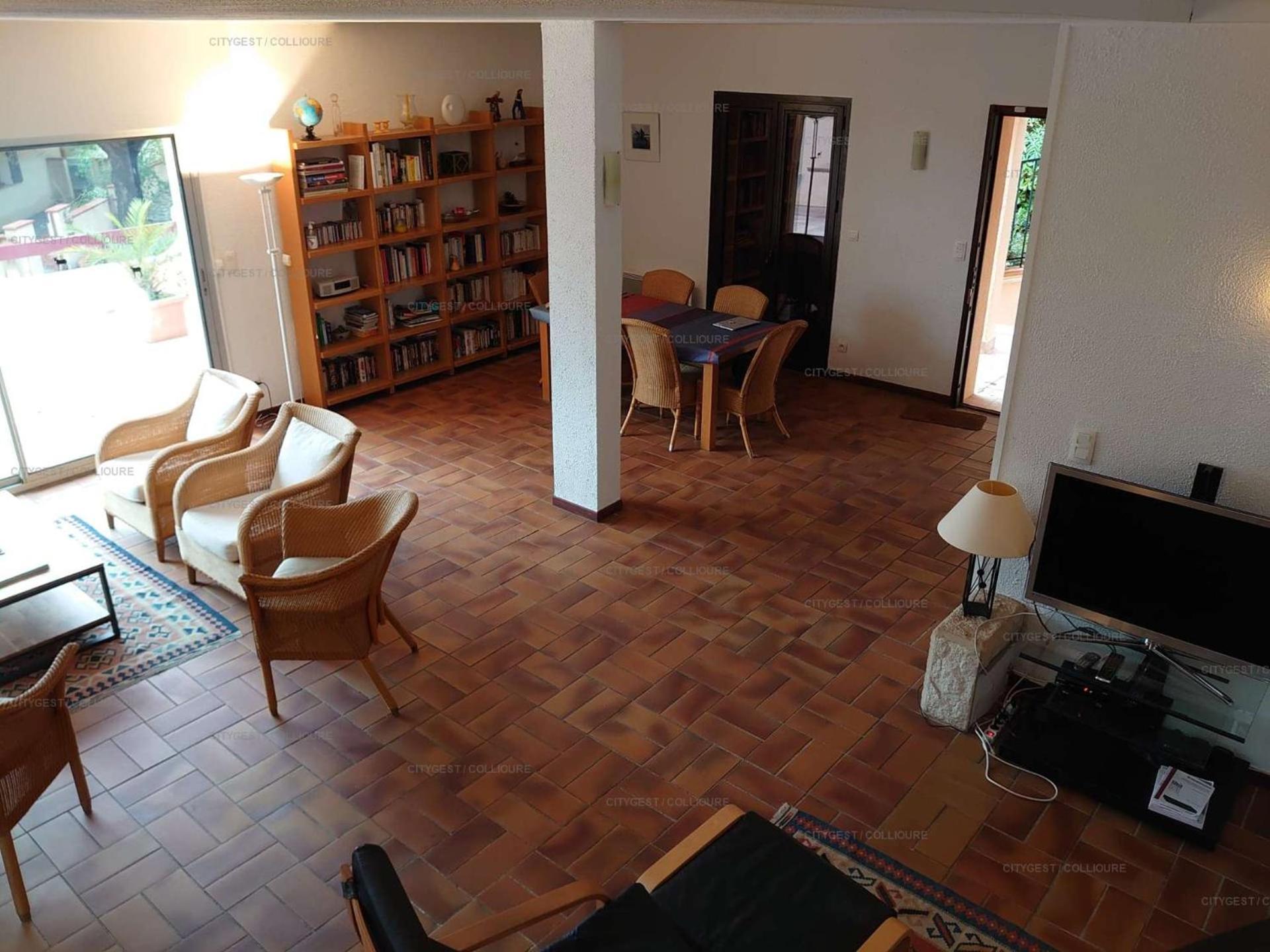 6Amb38 Villa Avec Terrasse Dans Residence Avec Piscine Commune 콜리우르 외부 사진