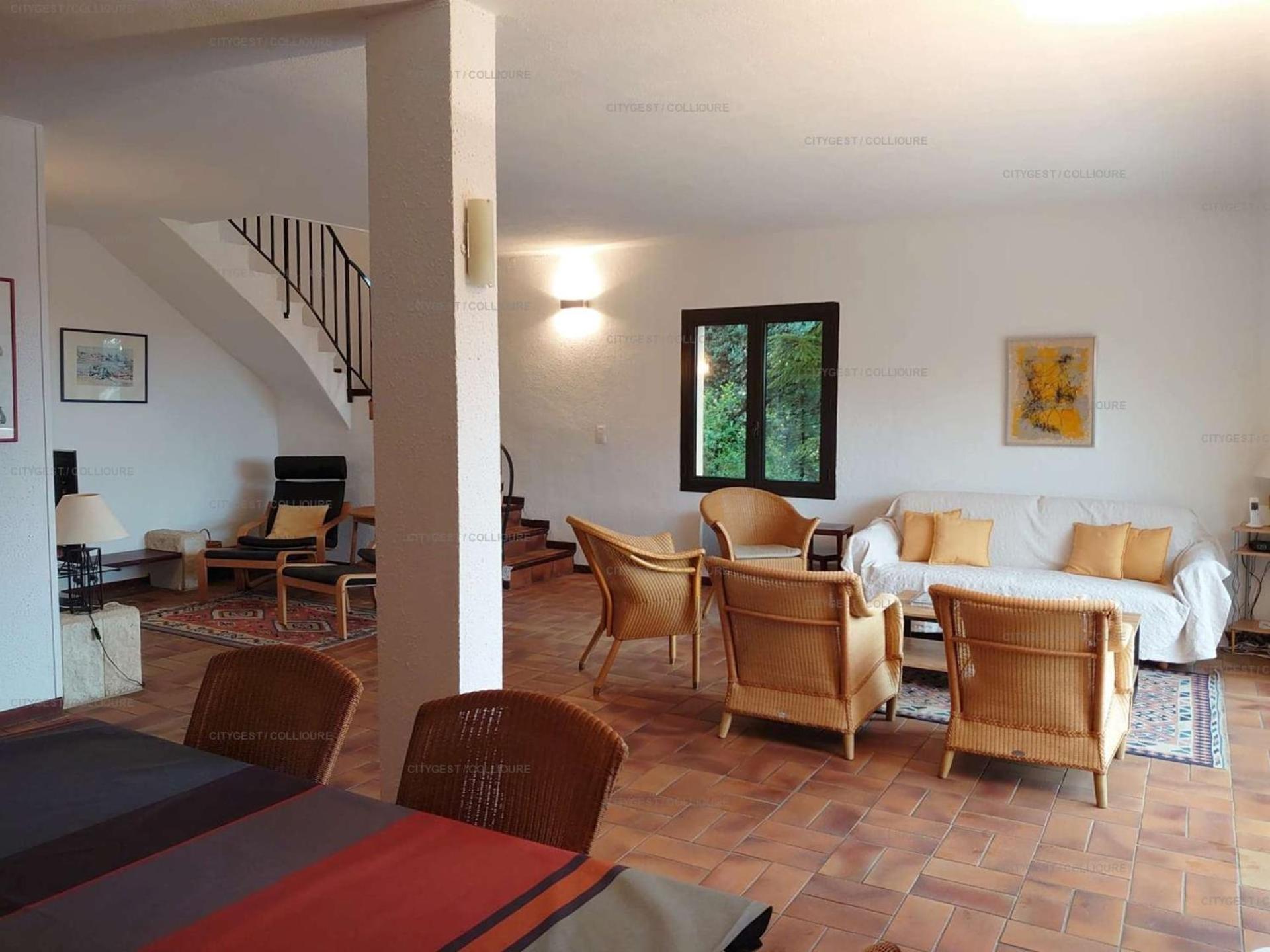 6Amb38 Villa Avec Terrasse Dans Residence Avec Piscine Commune 콜리우르 외부 사진