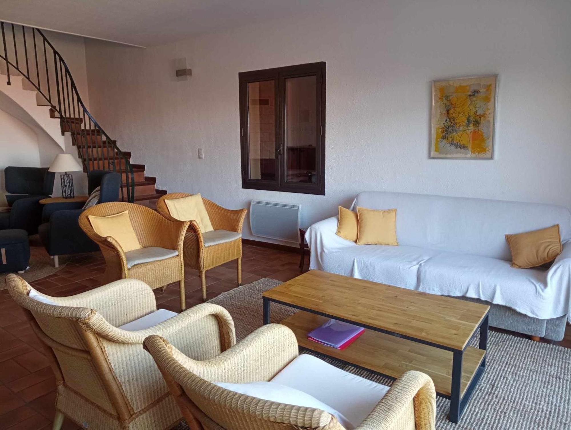 6Amb38 Villa Avec Terrasse Dans Residence Avec Piscine Commune 콜리우르 외부 사진