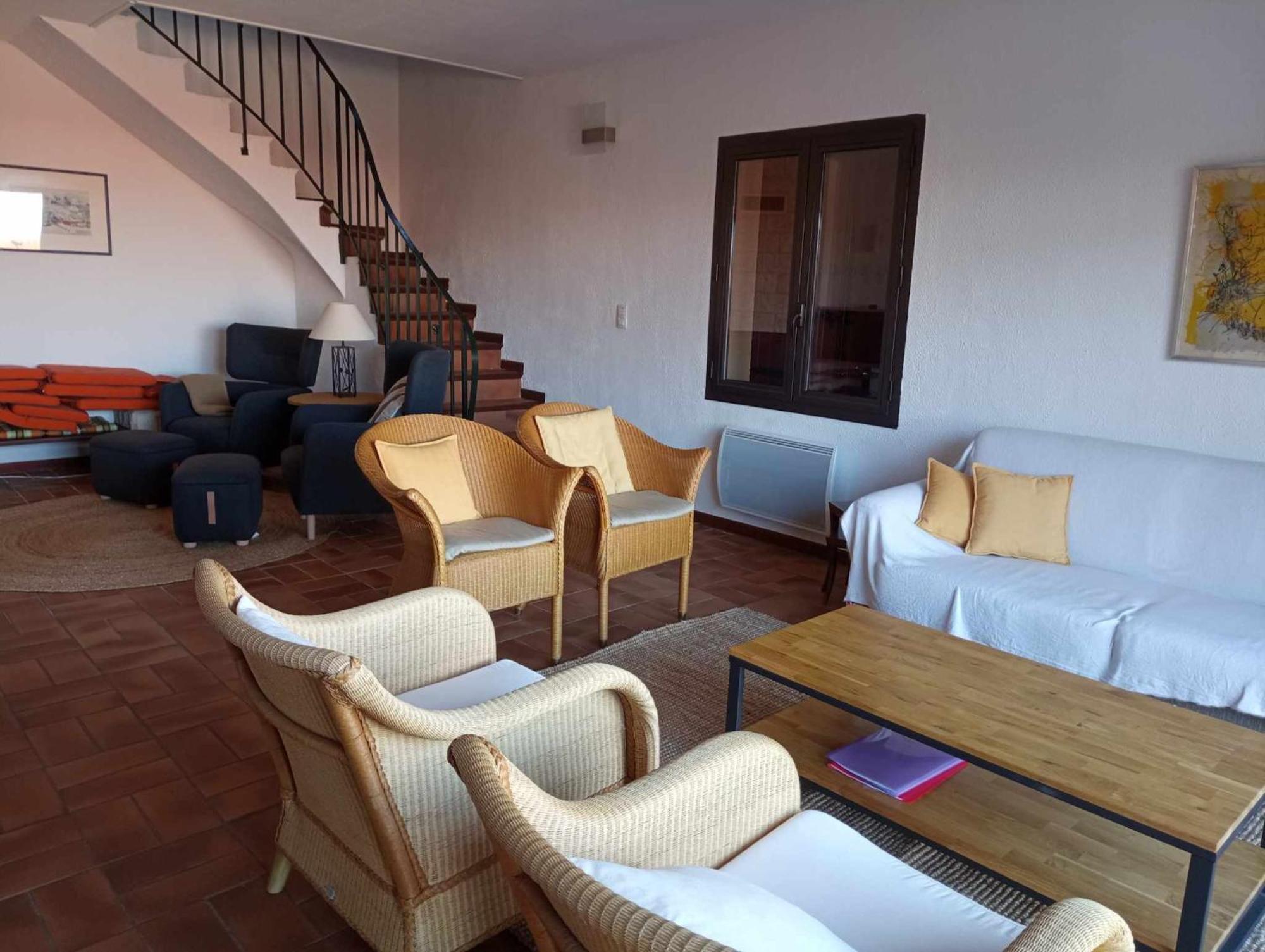6Amb38 Villa Avec Terrasse Dans Residence Avec Piscine Commune 콜리우르 외부 사진